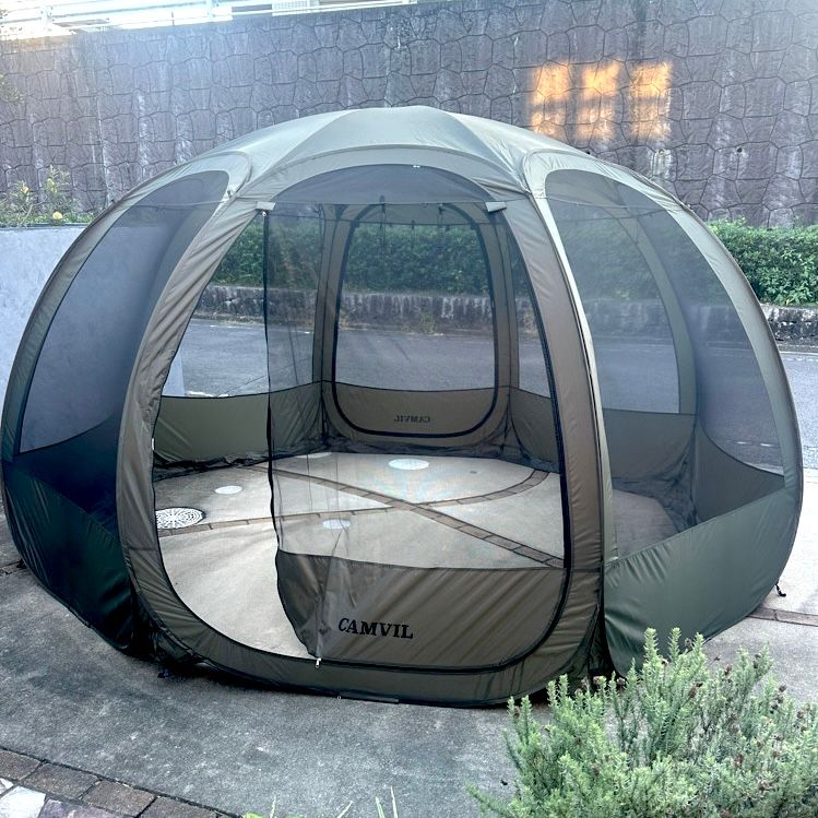 国内入手困難】CAMVIL(ケムビル)のエアーテント特集｜キャンプを格上げ