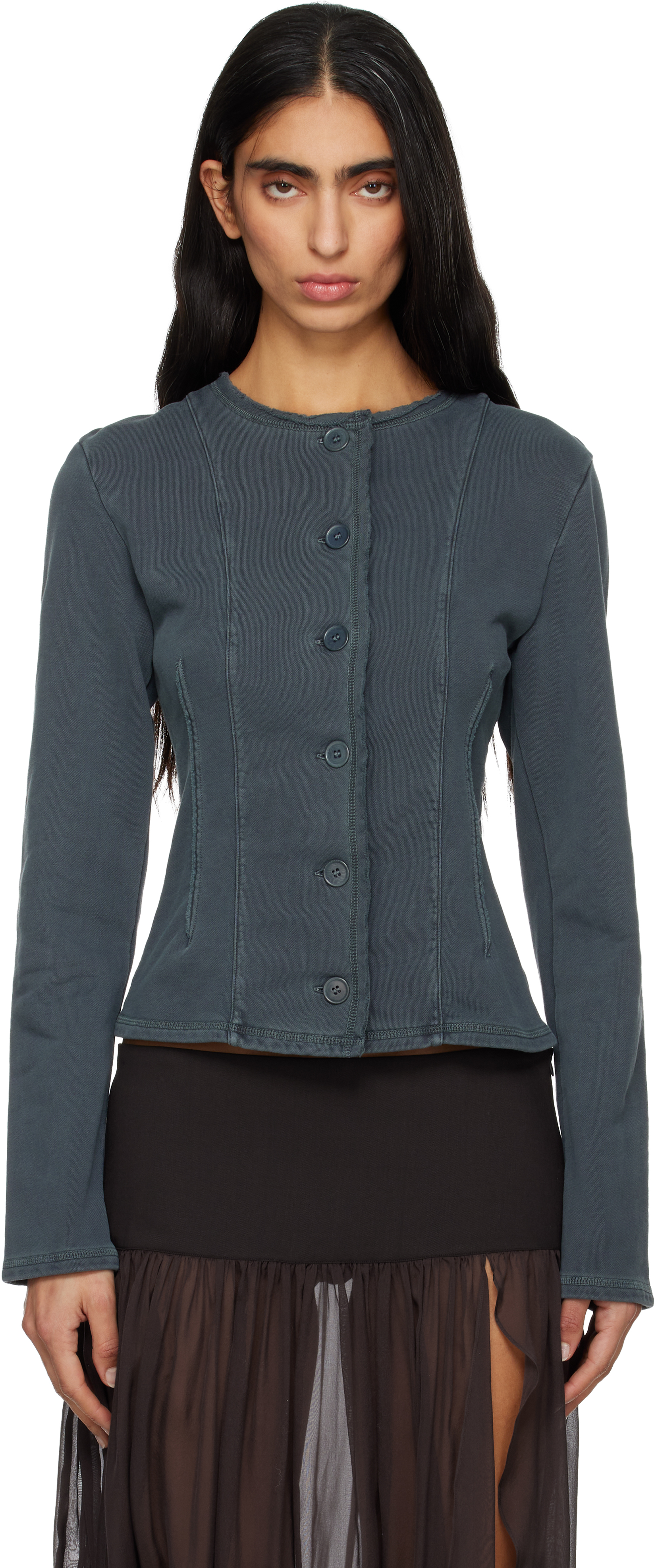 Paloma Wool: Blue Sanpi Cardigan | SSENSE